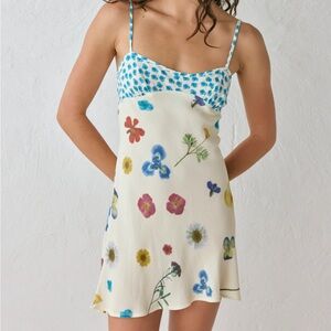 Floral Print Mini Dress
